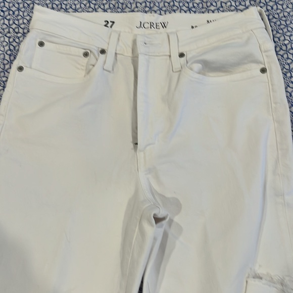 J Crew White Jeans NWOT - Picture 2 of 4